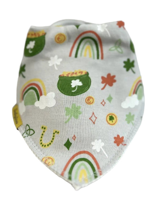 Lucky St Patrick’s Day Organic Cotton DribbleBoo Bandana Bib