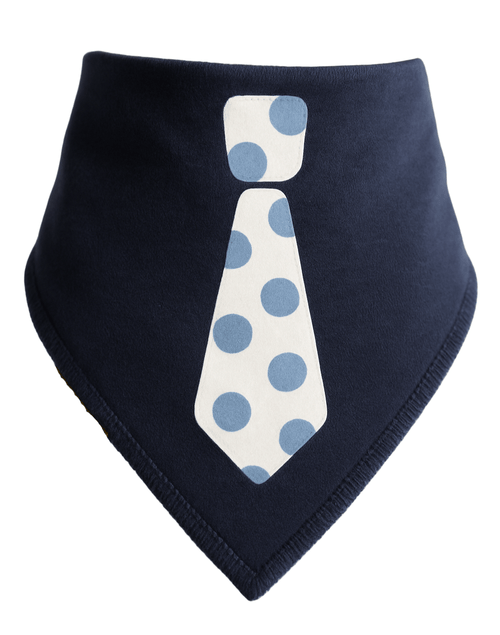 Mini CEO Organic Cotton DribbleBoo Bandana Bib