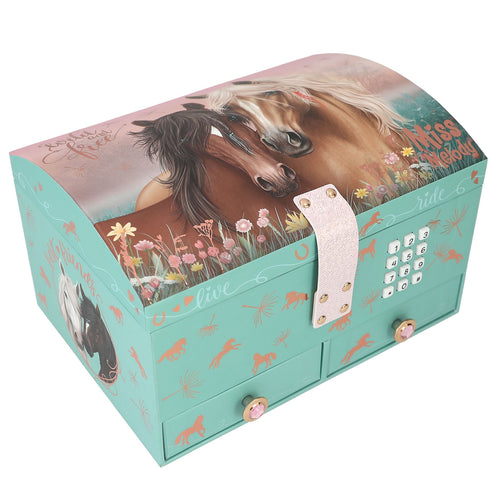 Miss Melody Big Jewellery Box With Code And Sound