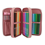 Miss Melody Triple Pencil Case DUSTY ROSE