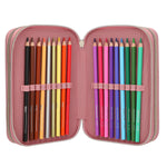 Miss Melody Triple Pencil Case DUSTY ROSE