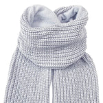 Moonlight Knitted Scarf Grey