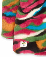 Multicolor Fur Jacket Girl