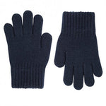 NAVY BLUE Classic Knit Gloves