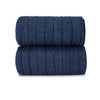 NAVY BLUE Merino Wool - Blend One - Finger Mittens