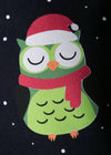 Navy Oliver Owl DribbleBoo Bandana Bib