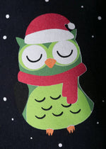 Navy Oliver Owl DribbleBoo Bandana Bib