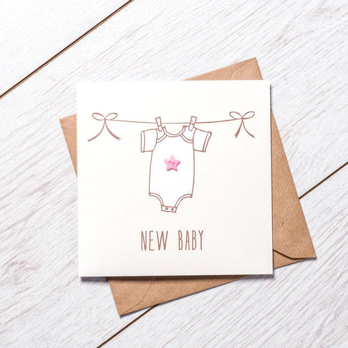 New Baby Girl Card