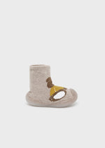 Newborn Anti - Slip Bear Socks with Soles (Mayoral)