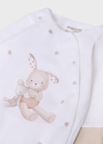 Newborn Baby 3 Piece Gift Cotton Babysuit Set Unisex