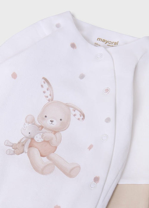 Newborn Baby 3 Piece Gift Cotton Babysuit Set Unisex