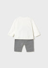 Newborn Boy 2 - Piece Knit Jungle Print Outfit