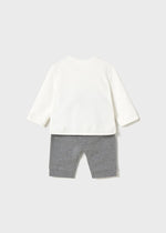Newborn Boy 2 - Piece Knit Jungle Print Outfit