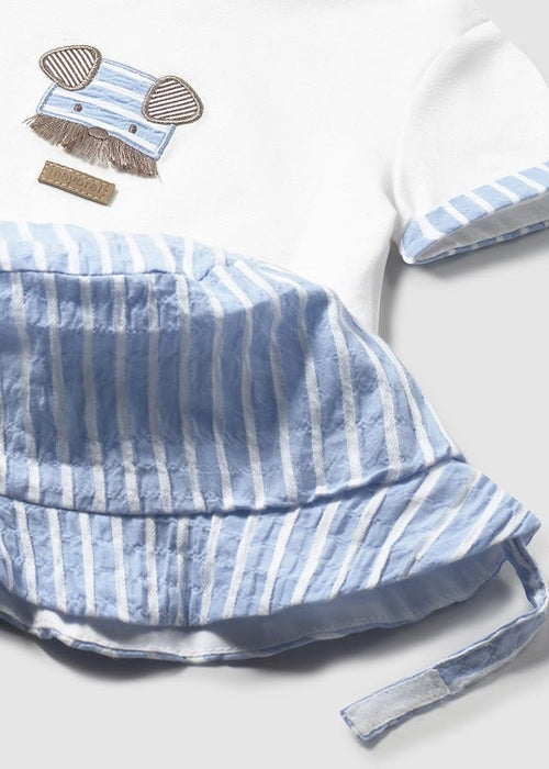 Newborn Boy 3 - Piece Set with Hat
