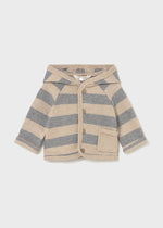 Newborn Boy 3 - Piece Tracksuit With Wolf Motif