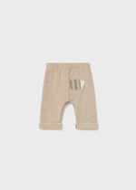 Newborn Boy 3 - Piece Tracksuit With Wolf Motif