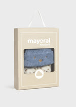 Newborn Boy Bear Face Hat & Socks Set