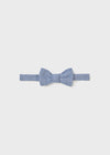 Newborn Boy Blue Cap & Bow Tie Set