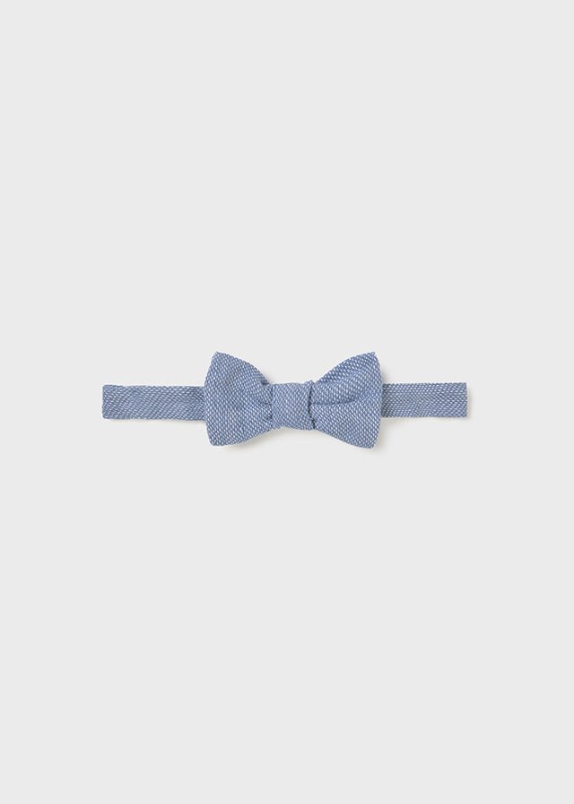 Newborn Boy Blue Cap & Bow Tie Set