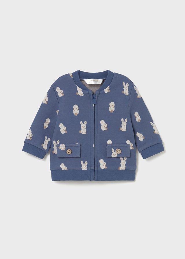Newborn Boy Bunny 3 - Piece Tracksuit