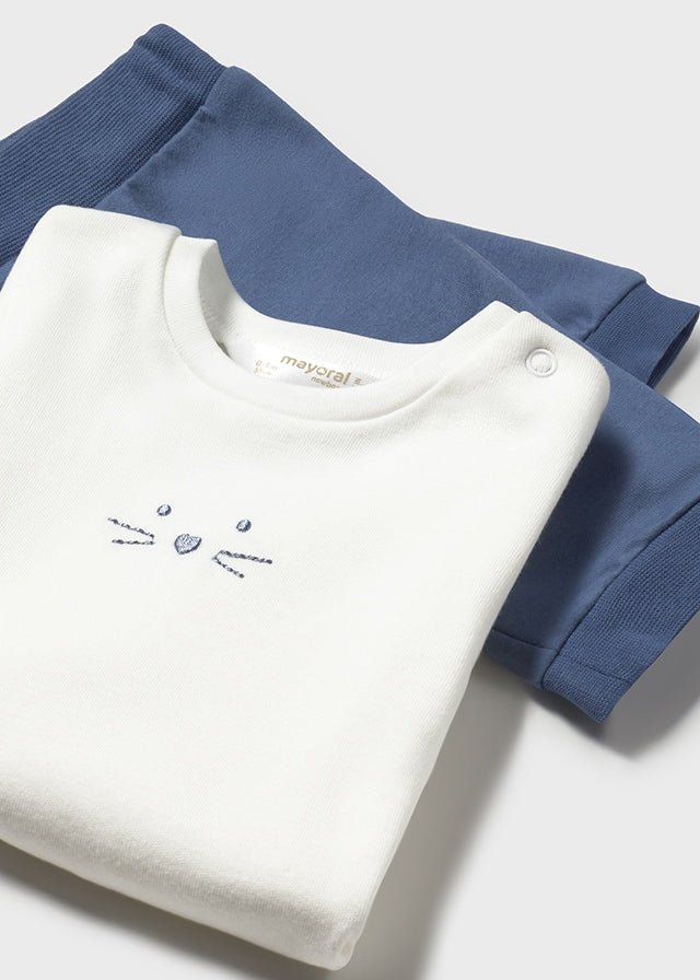 Newborn Boy Bunny 3 - Piece Tracksuit