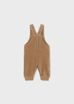 Newborn Boy Corduroy Dungarees with Puppy Design