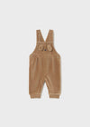 Newborn Boy Corduroy Dungarees with Puppy Design