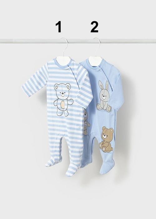 Newborn Boy Cotton Sleepsuit