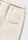 Newborn Boy Cream Corduroy Tracksuit With Hat