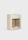 Newborn Boy Light Beige Booties