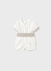 Newborn Boy Linen - Blend Short Set