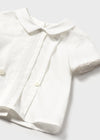 Newborn Boy Linen - Blend Short Set