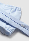 Newborn Boy Linen - Blend Shorts & Shirt Set