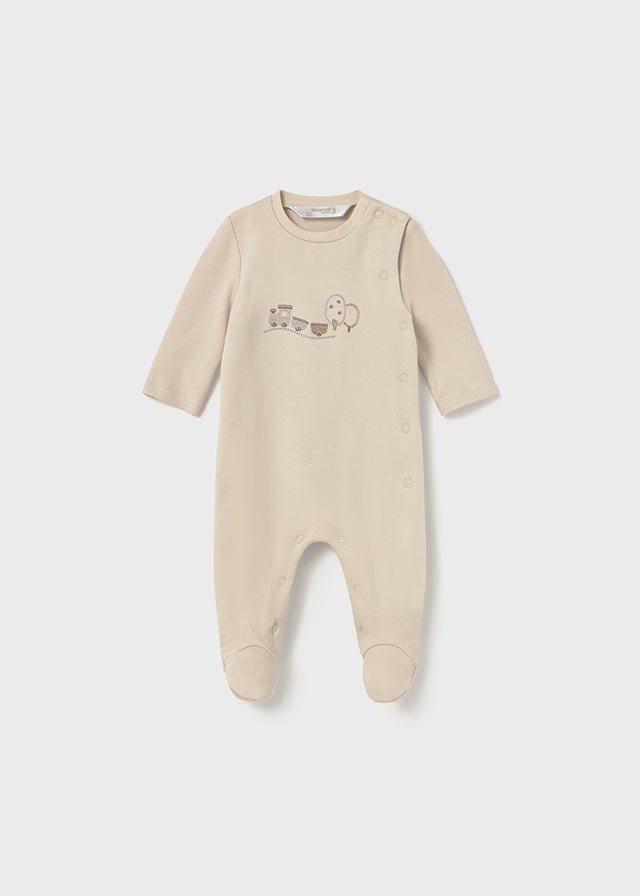 Newborn Boy Printed Babygrow