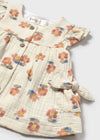 Newborn Floral Cotton Dress Set