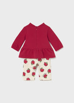 Newborn Girl 2 - Piece Apple Tracksuit