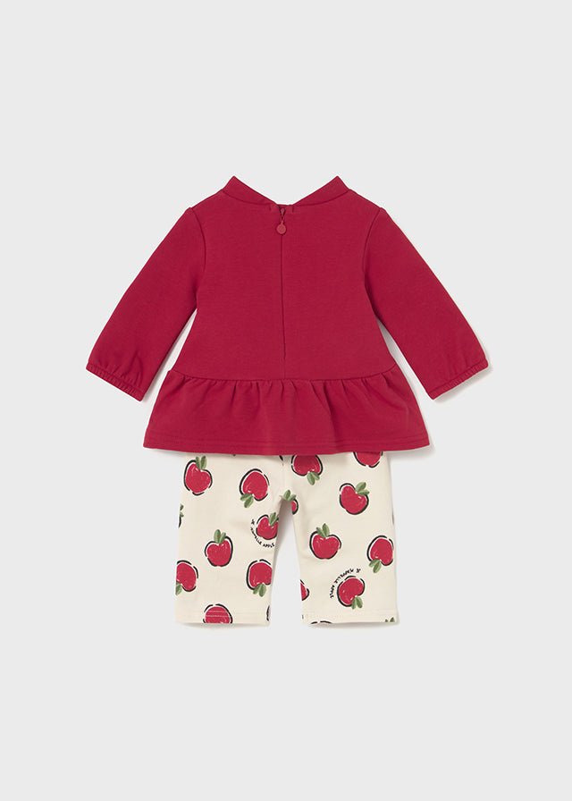 Newborn Girl 2 - Piece Apple Tracksuit