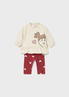 Newborn Girl 2 - Piece Leggings Set