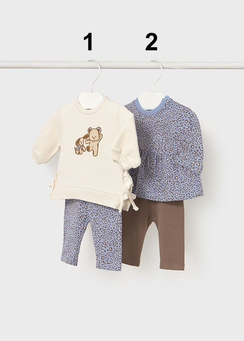 Newborn Girl 2 - Piece Leggings Set