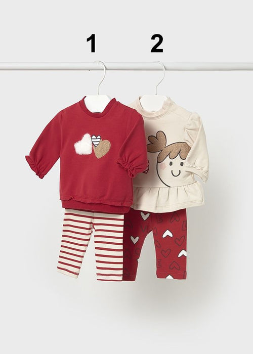Newborn Girl 2 - Piece Leggings Set