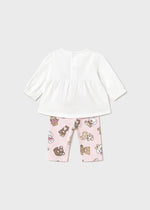 Newborn Girl 2 - Piece Leggings Set