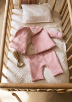 Newborn Girl 3 - Piece Pant Set