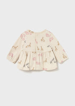 Newborn Girl 3 - Piece Pant Set