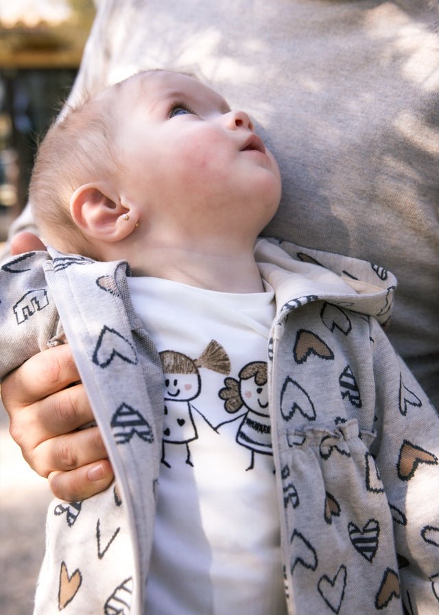 Newborn Girl 3 - Piece Tracksuit with Jacket