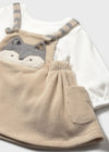 Newborn Girl Dungaree Skirt Dress
