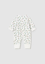 Newborn Girl Floral Long Bodysuit