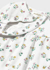 Newborn Girl Floral Long Bodysuit