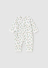 Newborn Girl Floral Long Bodysuit