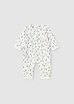 Newborn Girl Floral Long Bodysuit