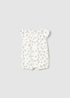 Newborn Girl Floral Romper